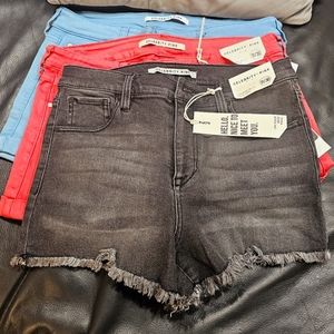 Celebrity Pink Lot 3  denim shorts